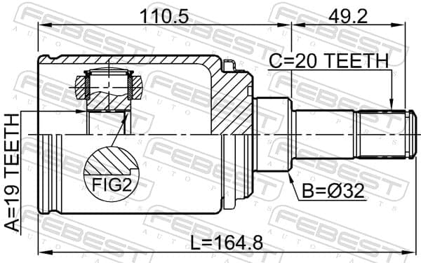 Joint set, drive shaft image