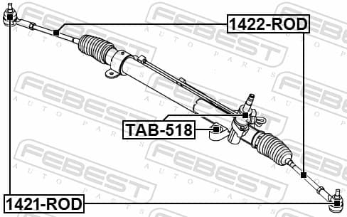 Tie rod axle joint image