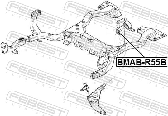 bushing, control/trailing arm image