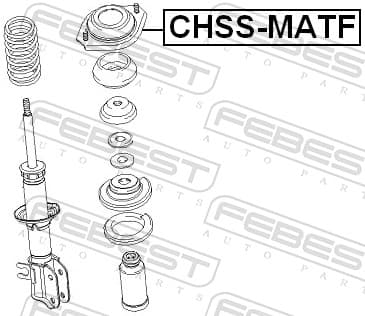 Suspension strut mount image