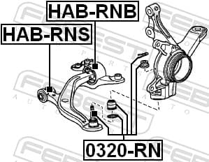 bushing, control/trailing arm image