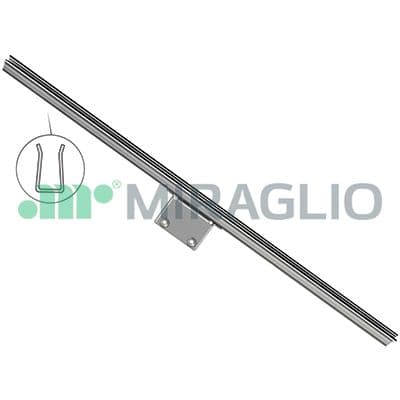 MIRAGLIO 90/49 Šoninis langas tarpiklis