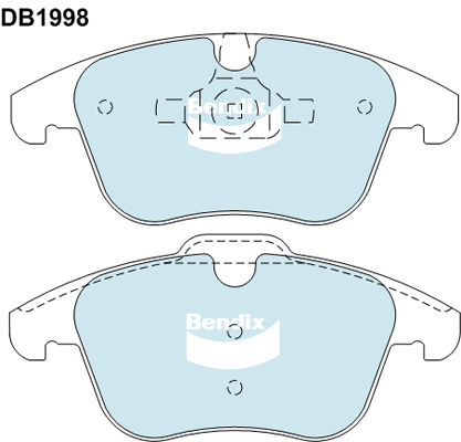 Brake pad set image