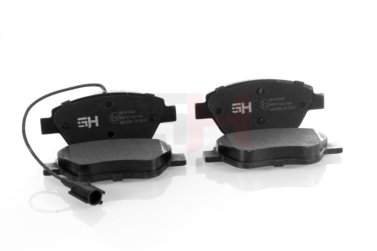 Stabdžių kaladėlių komplektas — GH GH-412365