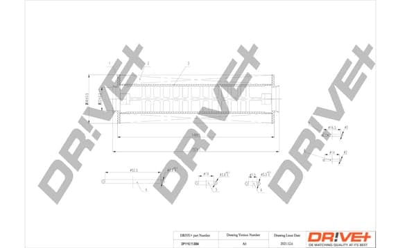 Alyvos filtras — Dr!ve+ DP1110.11.0084