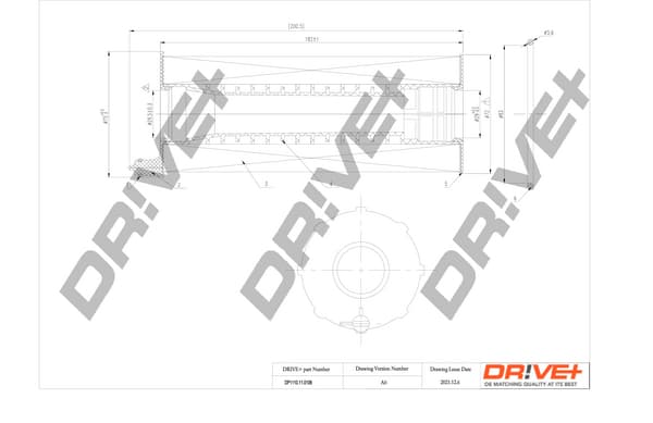 Alyvos filtras — Dr!ve+ DP1110.11.0106