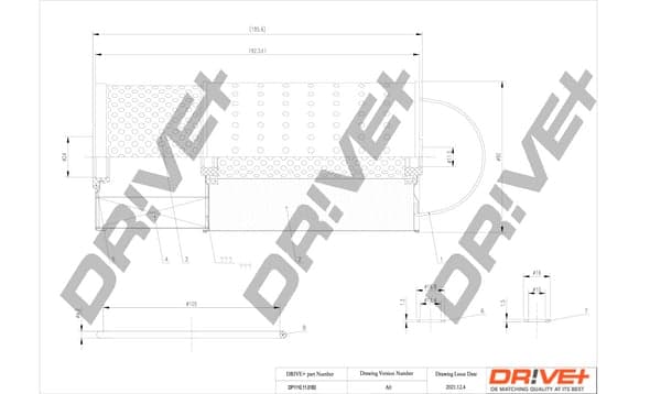 Alyvos filtras — Dr!ve+ DP1110.11.0183