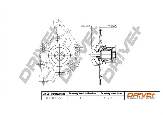 Vandens siurblys — Dr!ve+ DP2310.10.126