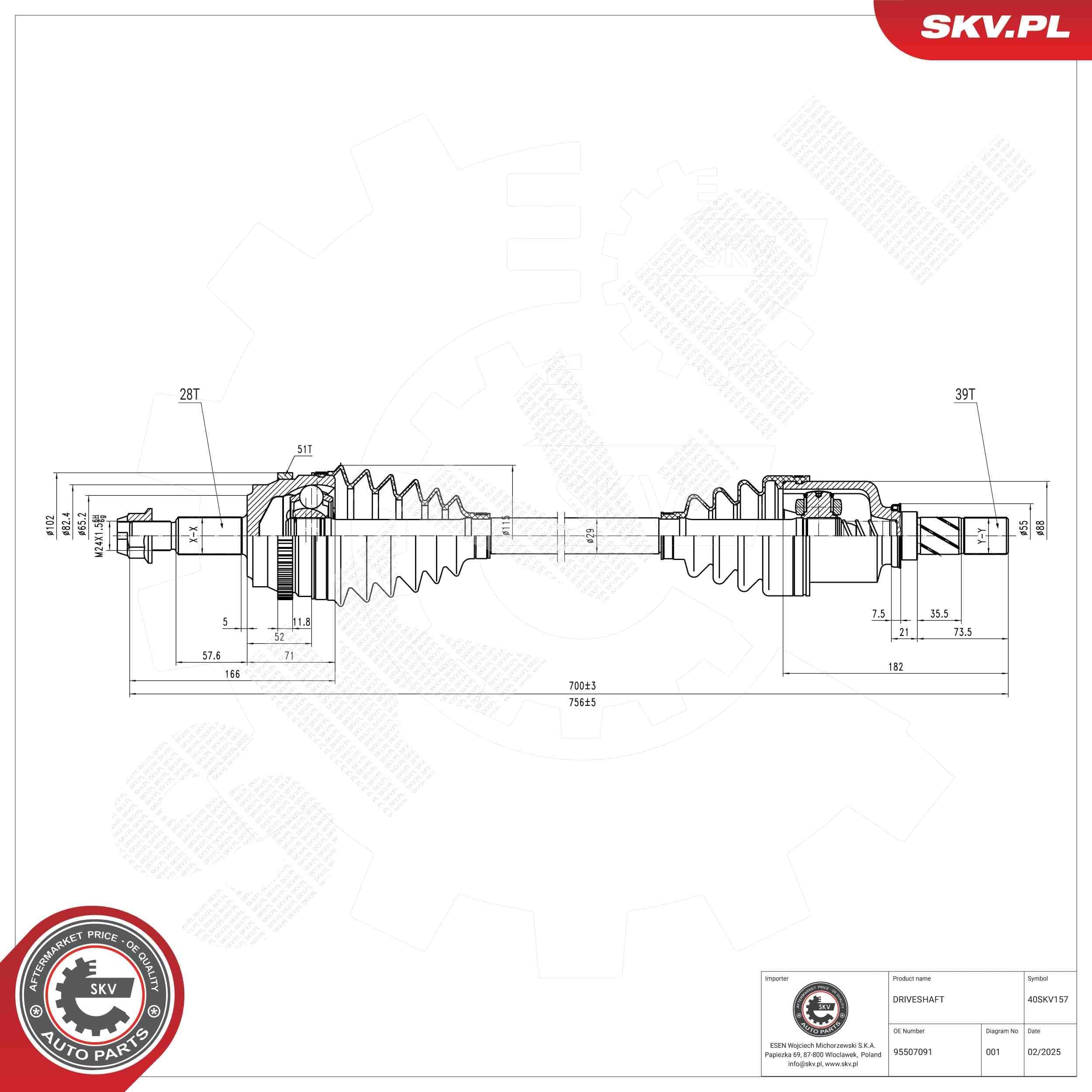 Pusašis — ESEN SKV 40SKV157