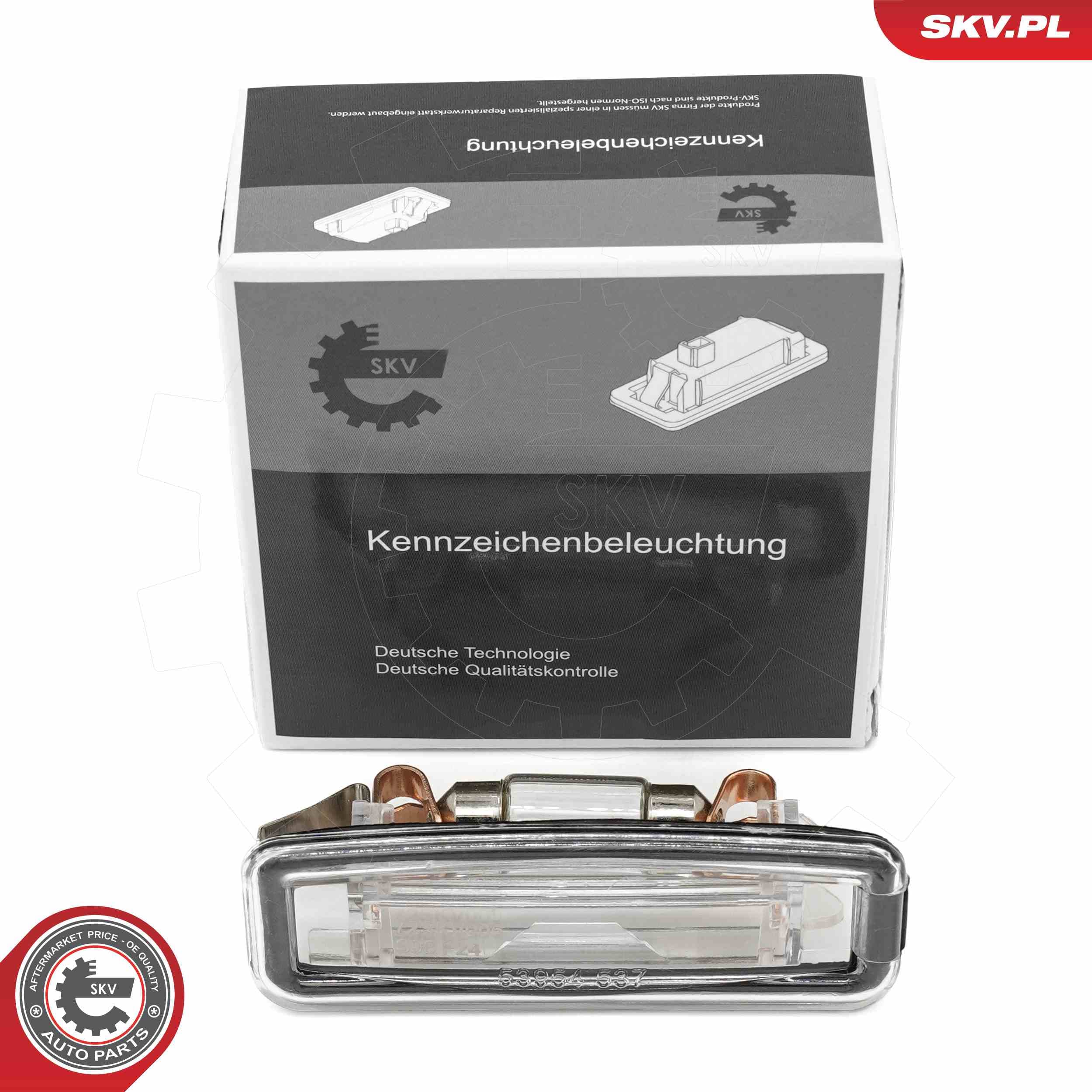 ESEN SKV 72SKV005 Valstybinio numerio apšvietimas