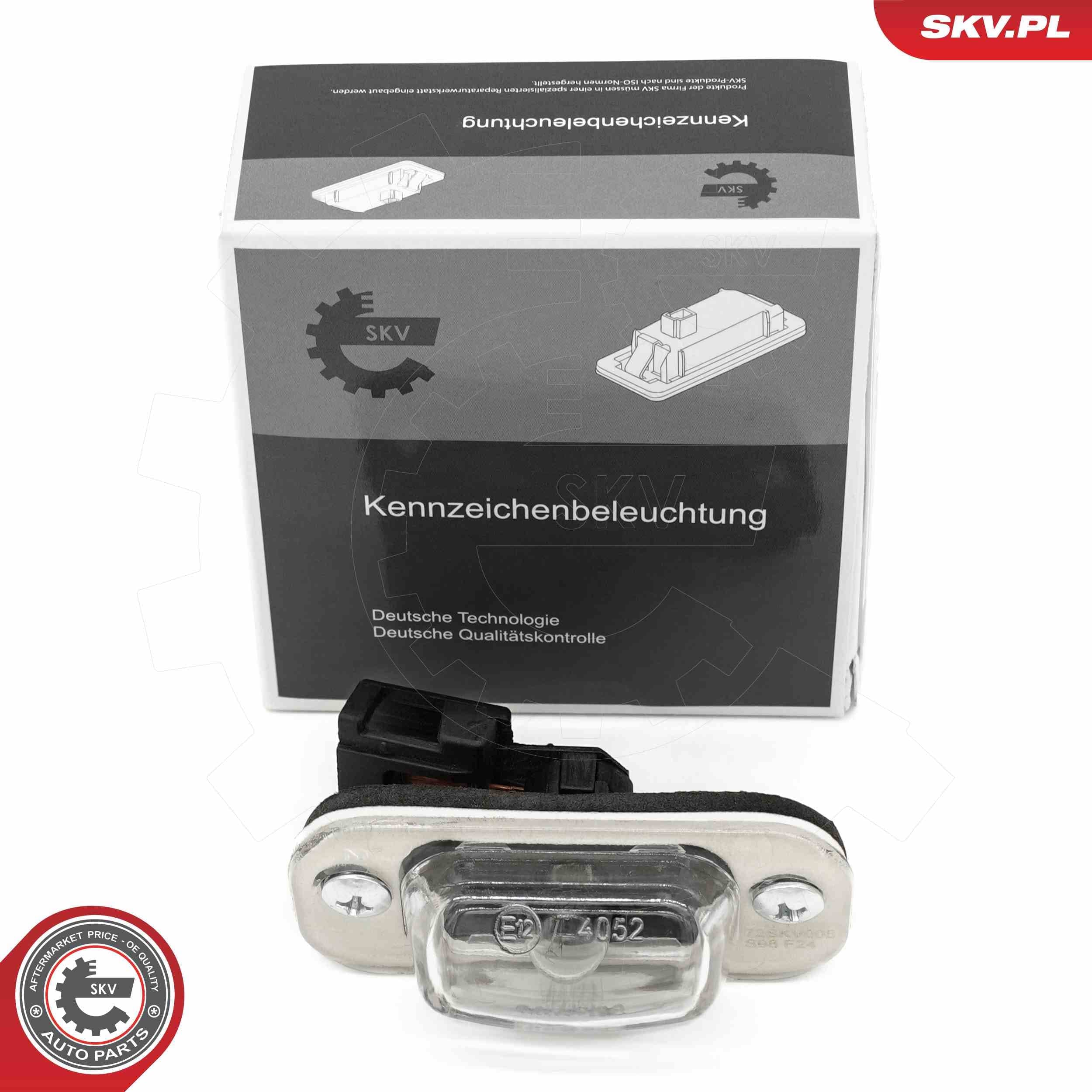 ESEN SKV 72SKV008 Valstybinio numerio apšvietimas