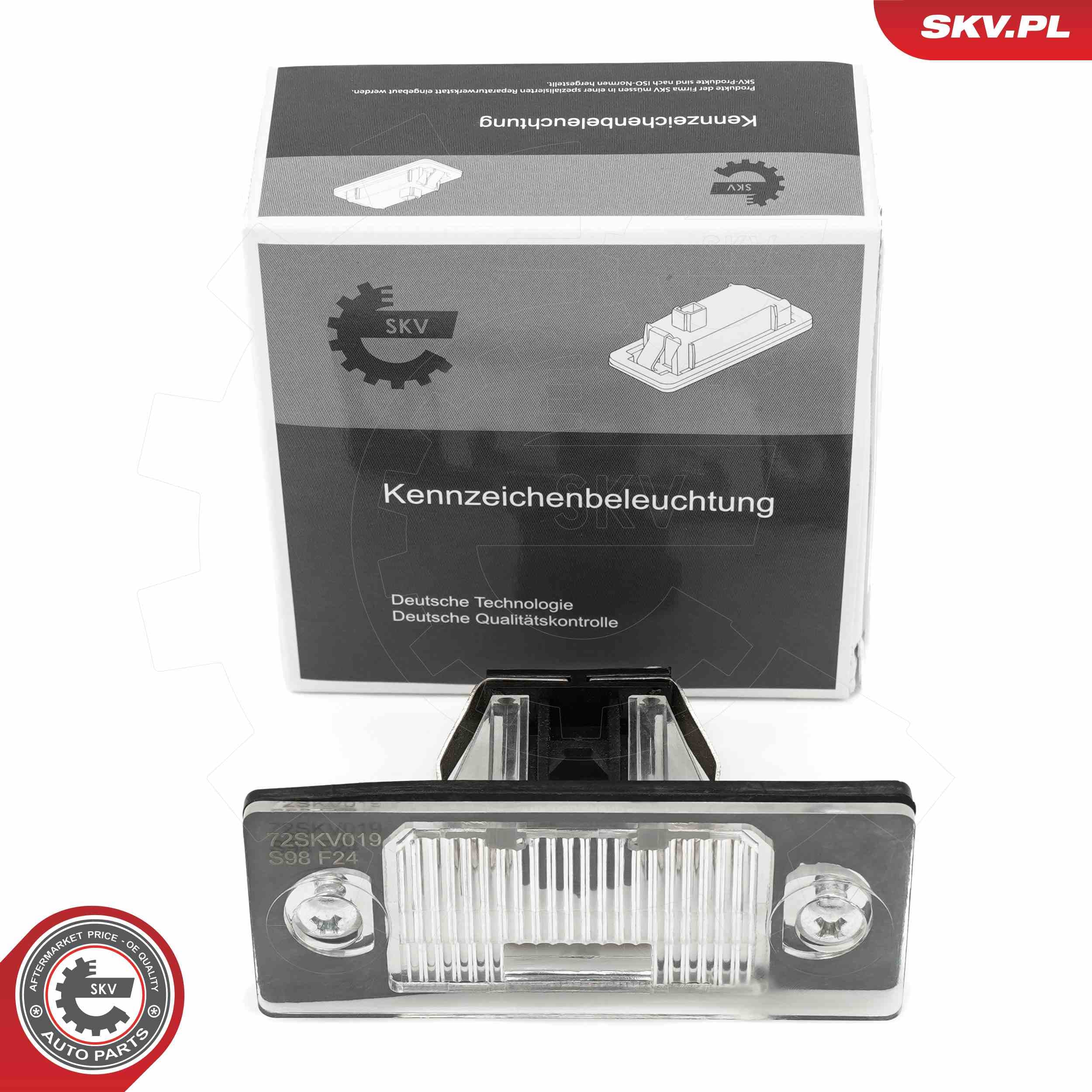 ESEN SKV 72SKV019 Valstybinio numerio apšvietimas
