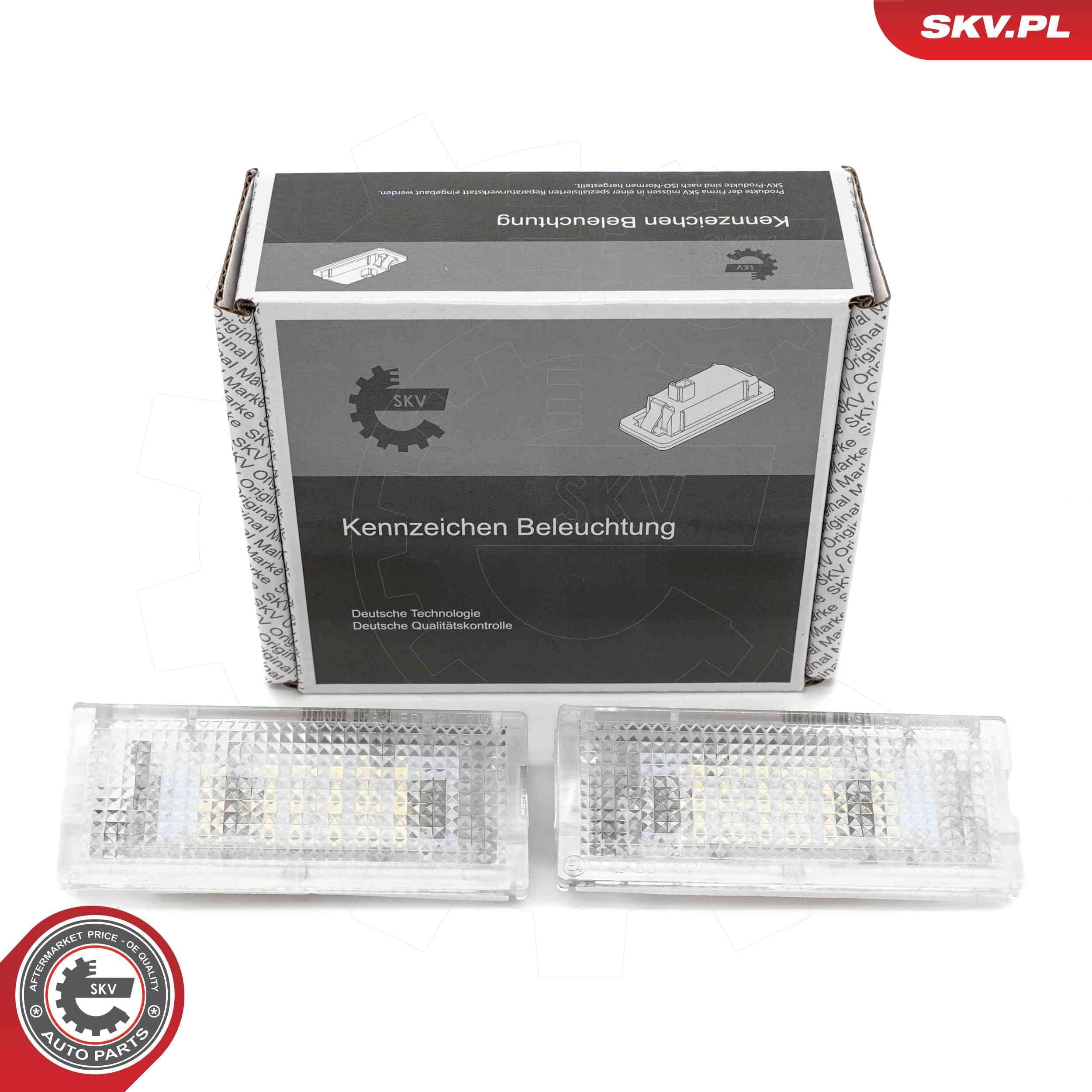 ESEN SKV 72SKV505 Valstybinio numerio apšvietimas