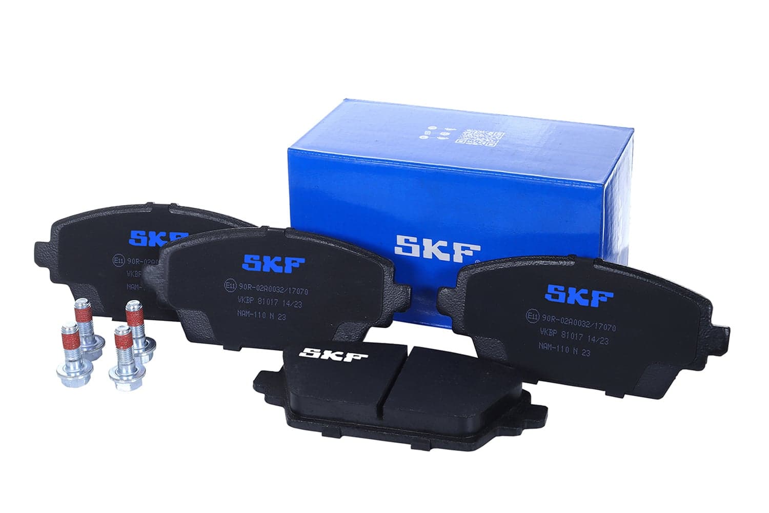 Stabdžių kaladėlių komplektas — SKF VKBP 81017