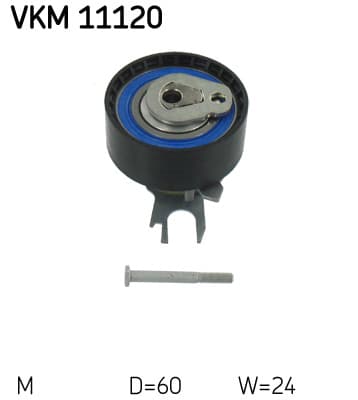 Paskirstymo diržo įtempėjo skriemulys — SKF VKM 11120