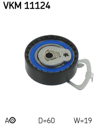 Paskirstymo diržo įtempėjo skriemulys — SKF VKM 11124