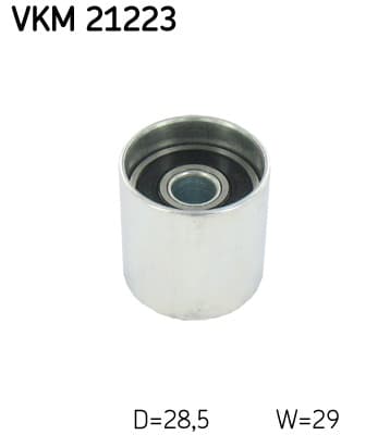 SKF VKM 21223 Paskirstymo diržo kreipiantysis skriemulys
