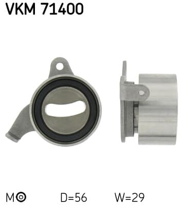 Paskirstymo diržo įtempėjo skriemulys — SKF VKM 71400