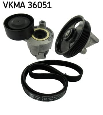 V formos rumbuoto diržo komplektas — SKF VKMA 36051