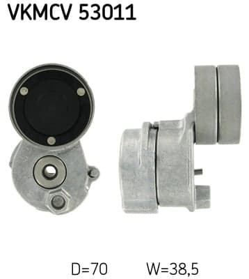 V formos rumbuoto diržo įtempiklis — SKF VKMCV 53011