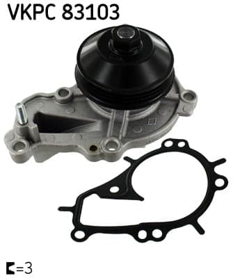 Vandens siurblys — SKF VKPC 83103