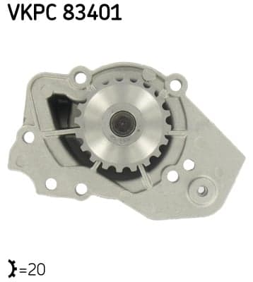 Vandens siurblys — SKF VKPC 83401