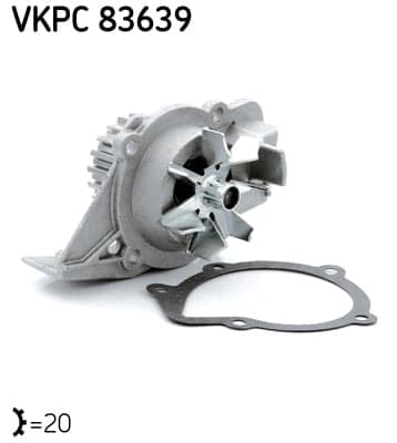 Vandens siurblys — SKF VKPC 83639