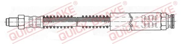 Stabdžių žarnelė — QUICK BRAKE 32.905