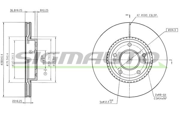 Brake rotor image