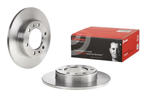 Stabdžių diskas — BREMBO 08.4504.20