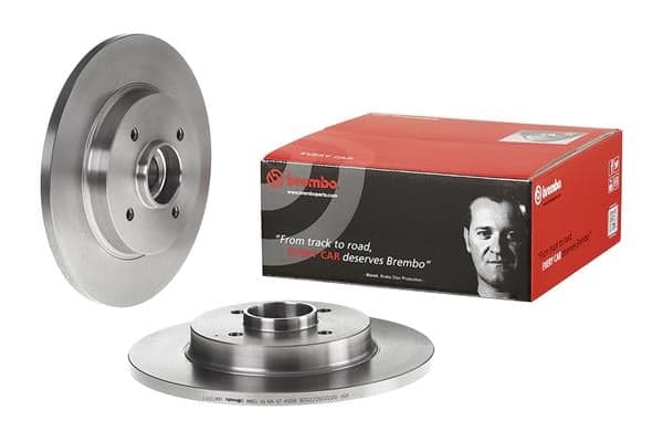 Stabdžių diskas — BREMBO 08.A729.17