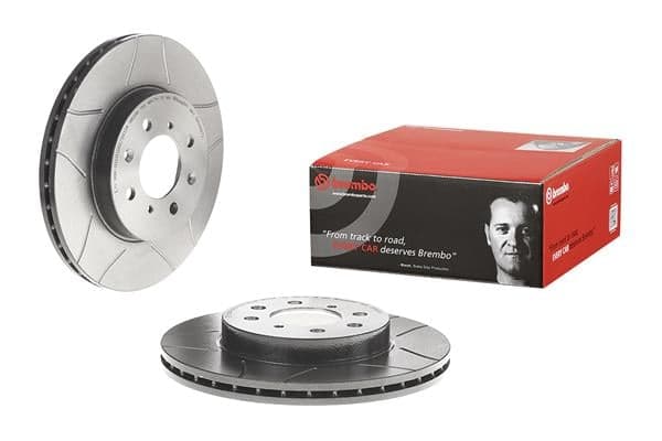 Stabdžių diskas — BREMBO 09.5509.75