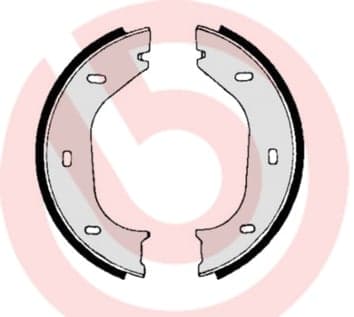 Rankinio stabdžio kaladėlių komplektas — BREMBO S 06 505