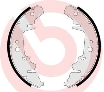 Būgninių stabdžių trinkelių komplektas — BREMBO S 11 501