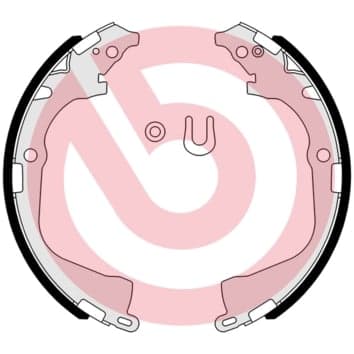 BREMBO S 85 541 Būgninių stabdžių trinkelių komplektas