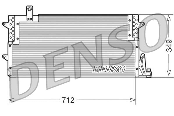 Oro kondicionieriaus kondensatorius — DENSO DCN32007