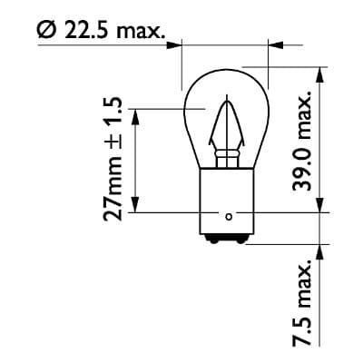 PHILIPS 13402CP Lemputė