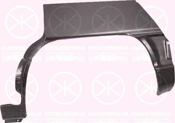 KLOKKERHOLM 0011581 Šoninis skydas