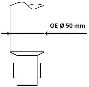 KYB 5550001 Amortizatorius