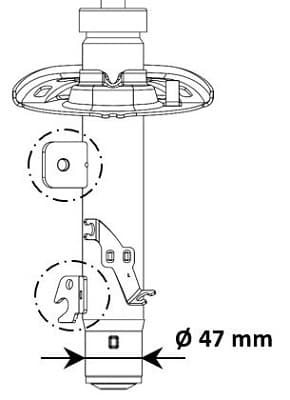KYB 3338053 Amortizatorius