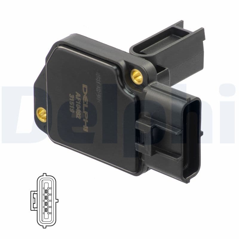 DELPHI AF10492-12B1 Oro srauto matuoklis