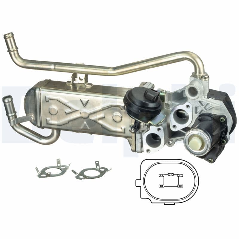 EGR vožtuvas — DELPHI EG10432-12B1