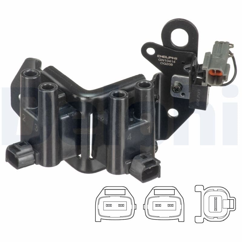 Uždegimo ritė — DELPHI GN10414-12B1