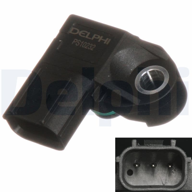 DELPHI PS10232-12B1 Jutiklis, kompresoriaus slėgis