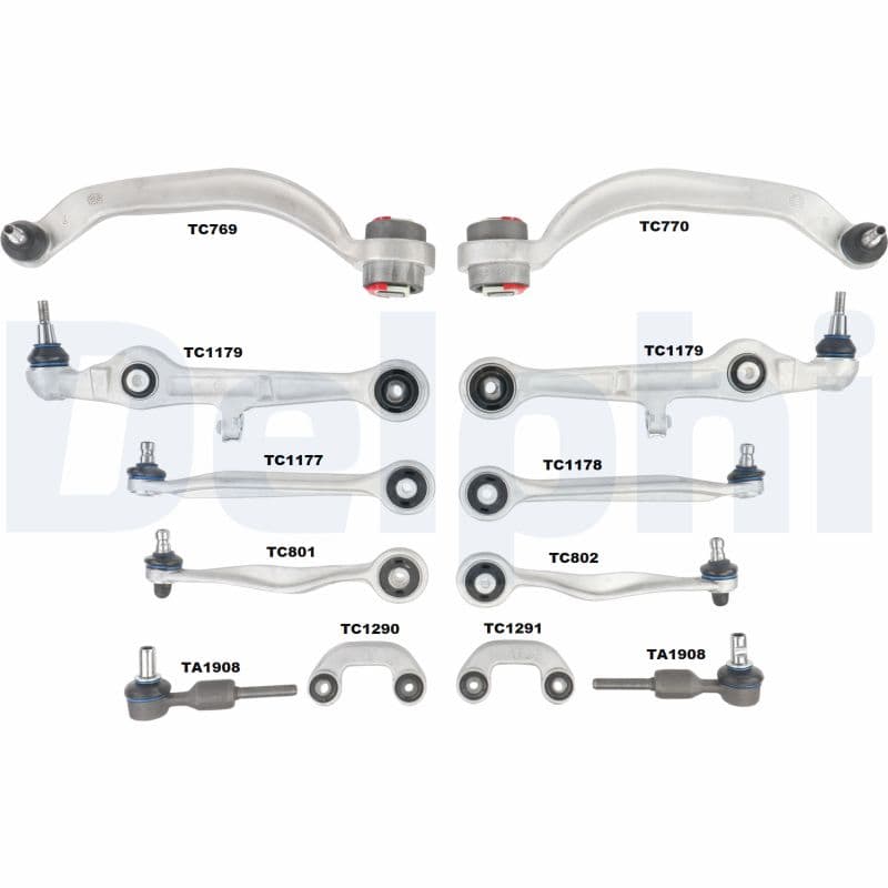Pakabos komplektas — DELPHI TC1500KIT