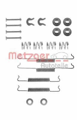 METZGER AUTOTEILE 105-0522 Būgninių stabdžių kaladėlių priedų komplektas