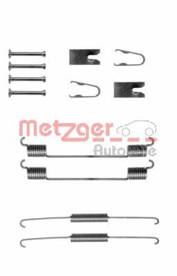 METZGER AUTOTEILE 105-0781 Būgninių stabdžių kaladėlių priedų komplektas