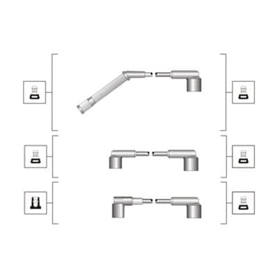 MAGNETI MARELLI 941319170053 Uždegimo laidų komplektas