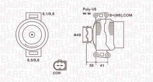 MAGNETI MARELLI 063731953010