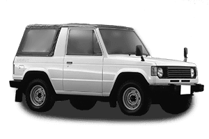 Mitsubishi PAJERO I Canvas Top L04 G